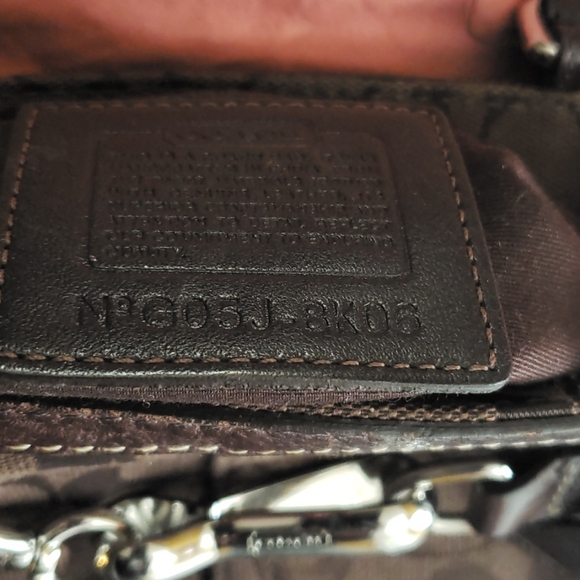 Authentic Coach logo handbag - Picture 4 of 6